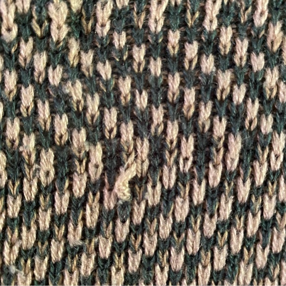 Gordie Howe cardigan small to medium women’s size. Nice green gold black - Picture 6 of 7